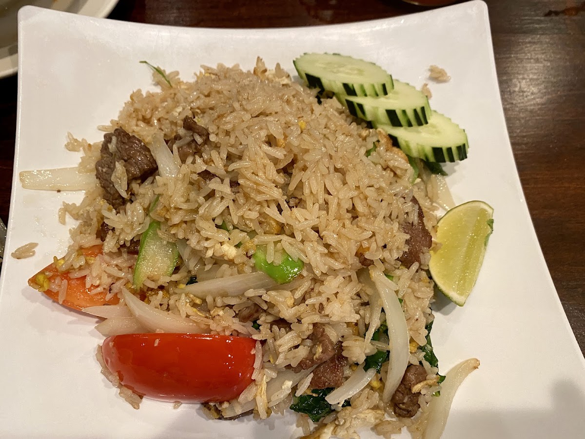 Thai Fried Rice beef