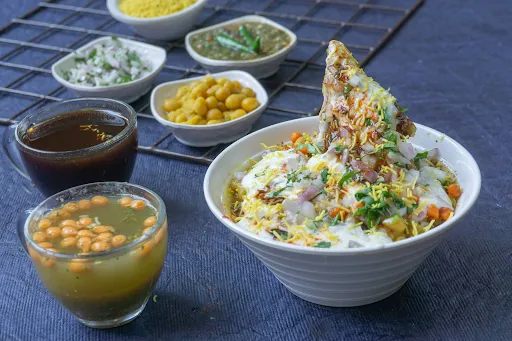 Dahi Samosa Chaat