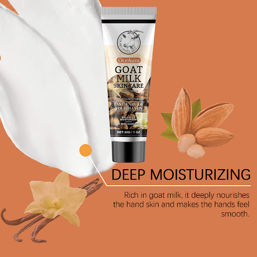 Title 1, Goats Milk Hand Cream Nut Vanilla Firm and Bri...