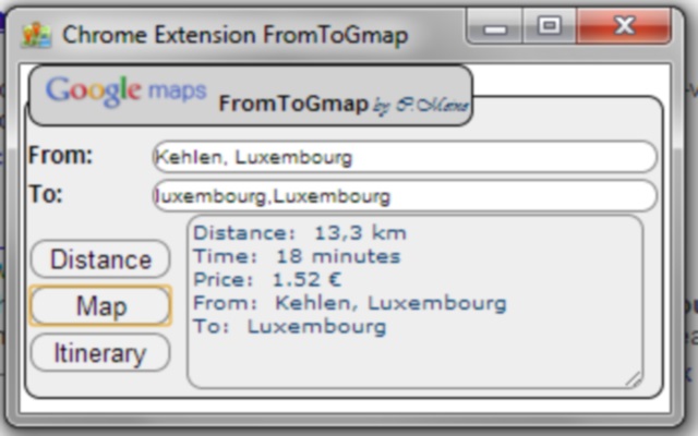 FromToGmap en Preview image 0