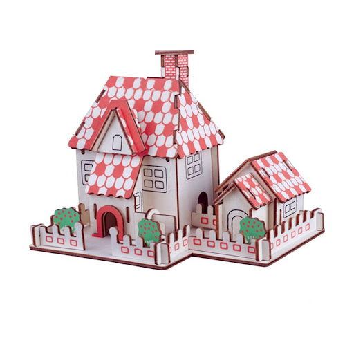 Title 11, Wooden Plywood Model Puzzle Toys 3D constructio...