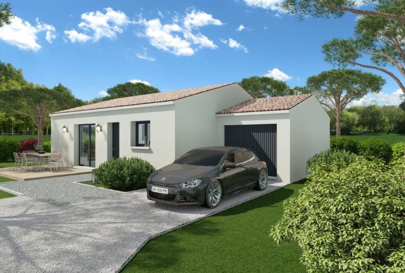  Vente Terrain + Maison - Terrain : 300m² - Maison : 70m² à Montagnac (30350) 