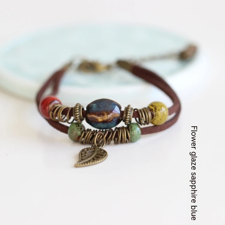 Title 6, Geweven keramiek armband voor dames en vriendin...