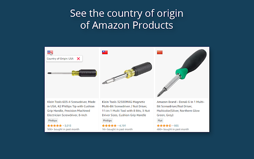 ImportAware - Shop Smarter on Amazon with Country of Origin Insights