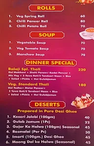 Balaji Snacks - A Unit Of Sri Lalitha Caterers menu 2