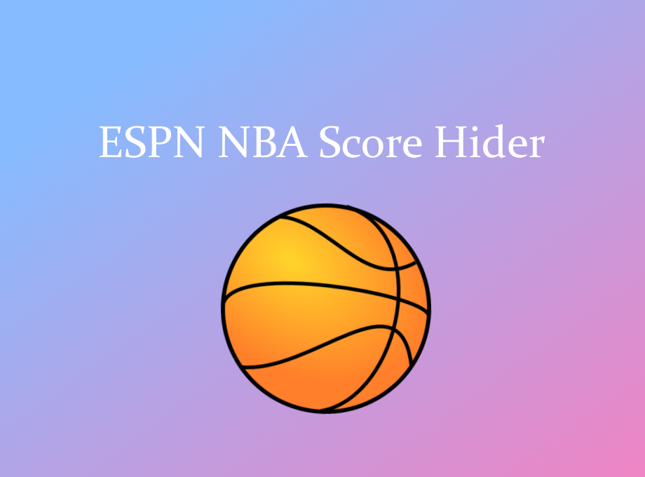 ESPN NBA Score Hider Preview image 1