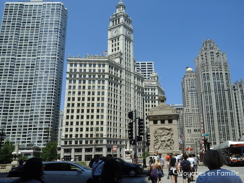 Michigan avenue/  wacker drive