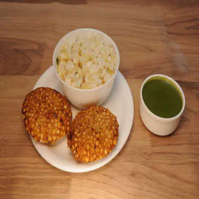 Sabudana Khichdi (250 ML) , Sabudana Vada (2 Pcs) Combo