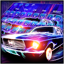 Download Neon Racing Car Keyboard Theme Install Latest APK downloader