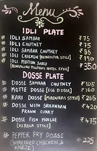 We Idliwale menu 2