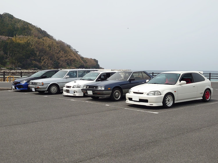 シルビアの初ツーリングオフ会・サクラと愛車・ドローン空撮初体験・ドライブに関するカスタム事例の投稿画像6枚目