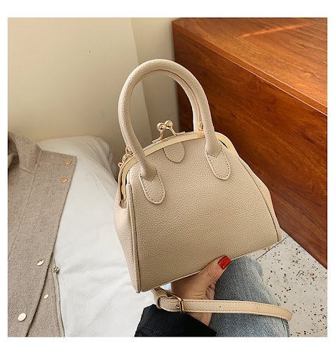 Title 13, Borsa messenger alla moda, borsa a conchiglia p...