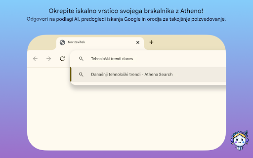 Athena chatgpt google search ai asistent
