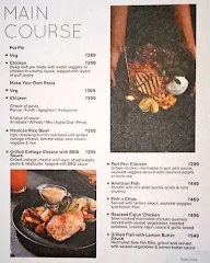 Barista Diner menu 1