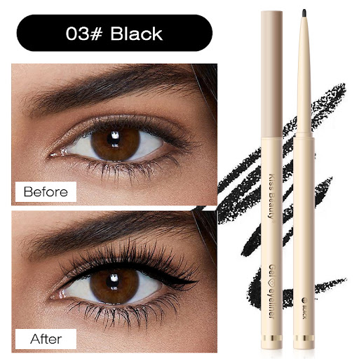 Title 4, Extremely Thin Womens Eyeliner, Smudge-Proof, ...