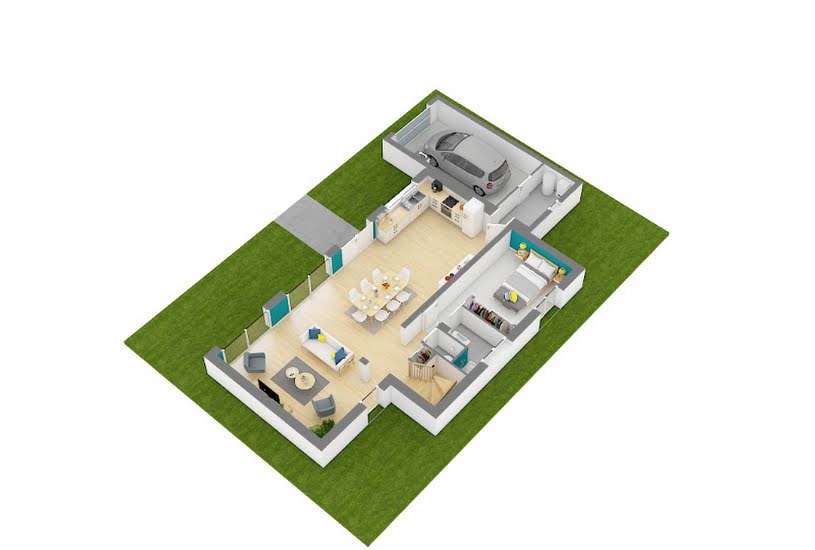  Vente Terrain + Maison - Terrain : 600m² - Maison : 140m² à Manteyer (05400) 