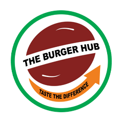 The Burger Hub, New Colony, New Colony logo