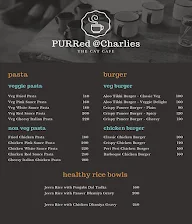 PURRed @Charlie's menu 1