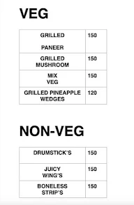 BBQ Ride menu 1