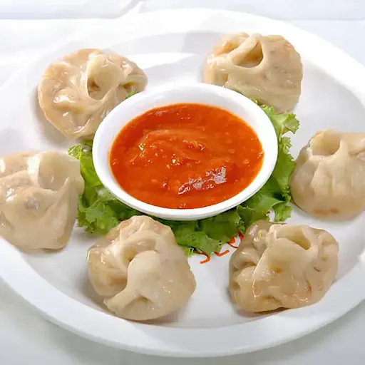 Veg Cheese Momos [6 Pieces]