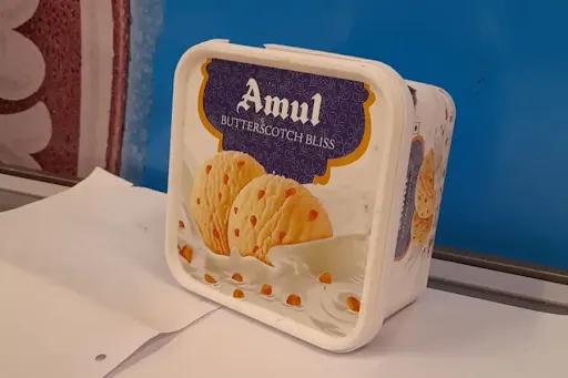 Amul Butterscotch Bliss Ice Cream [1 Tub, 1 Litre]