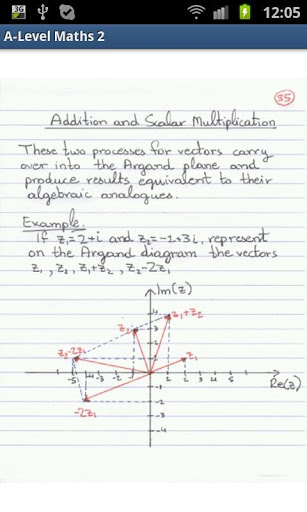 Screenshot A-Level Mathematics (Part 2)