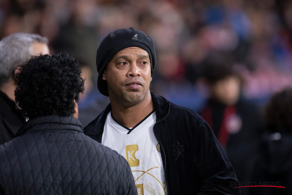 Ronaldinho in België voor galamatch: "Hoop op geweldige avond"