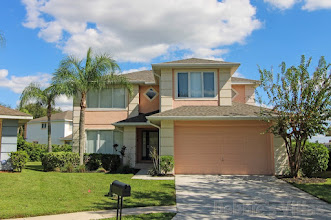 Orlando vacation villa, gated Kissimmee community, close to Disney, lake view, private pool and spa