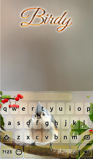 Screenshot Bird Live Wallpaper + Keyboard