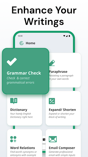 Screenshot Grammar Check by AI Writing