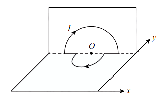 Radius of curvature of the path