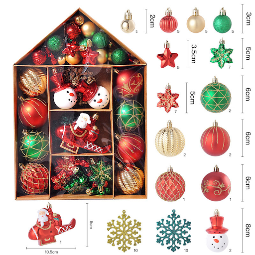 Title 3, Christmas Ball Decorative Set Elevate Your Holi...