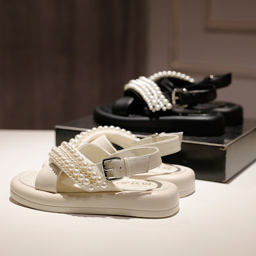 Title 4, Ladies Roman French Soft Platform Sandals offer...