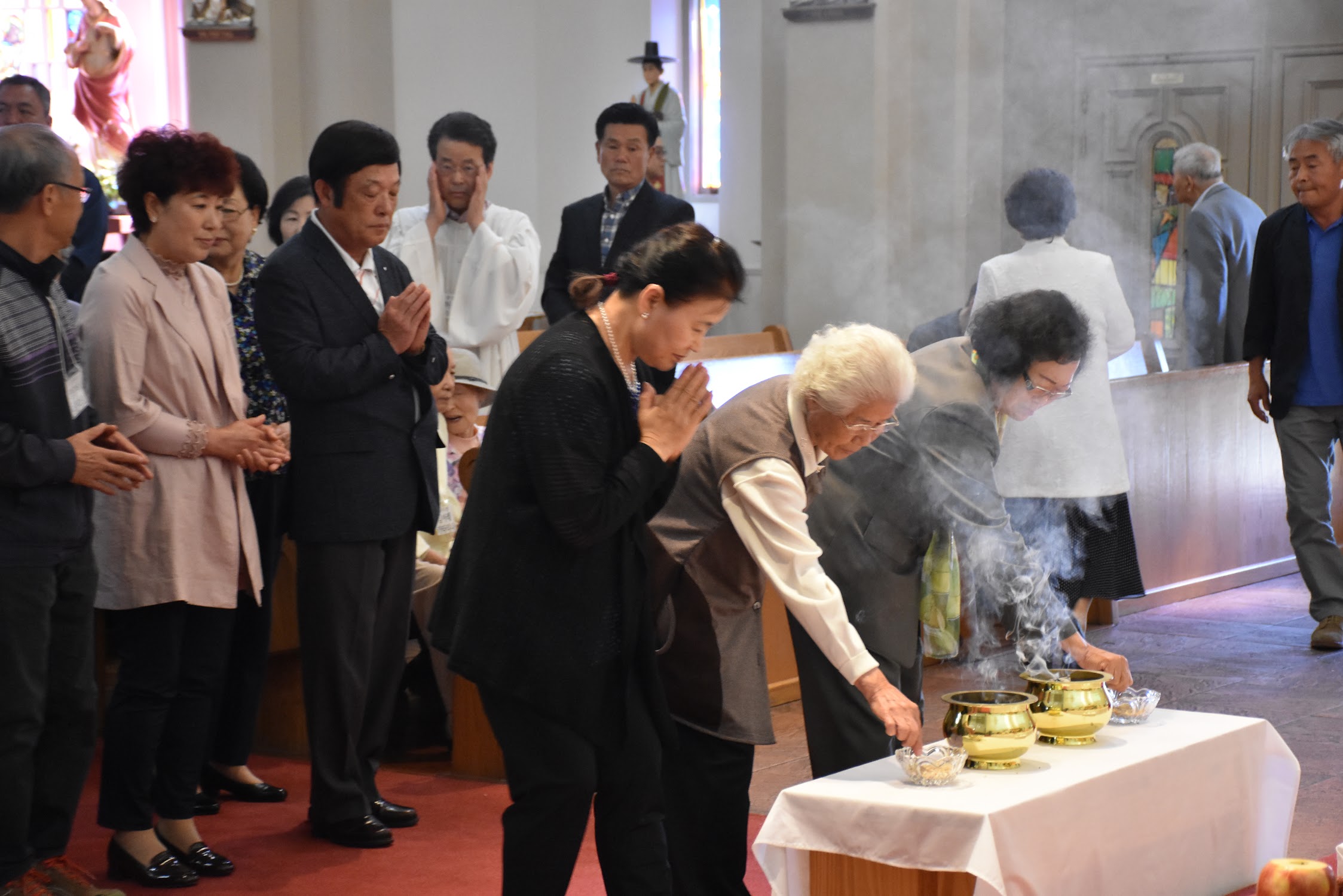 2018 추석 한가위 미사, 합동분향 (2018.9.23)