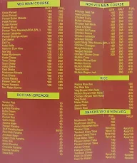 Hunger Adda menu 1