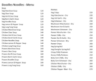 Doodles Noodles menu 1