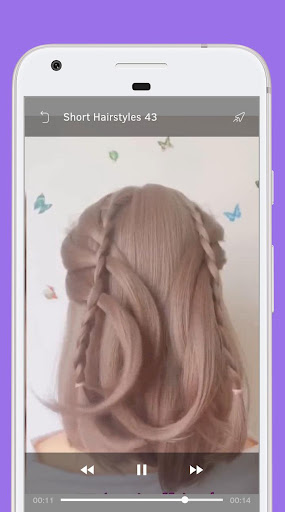 Short Hairstyle - Video Step By Step Offline