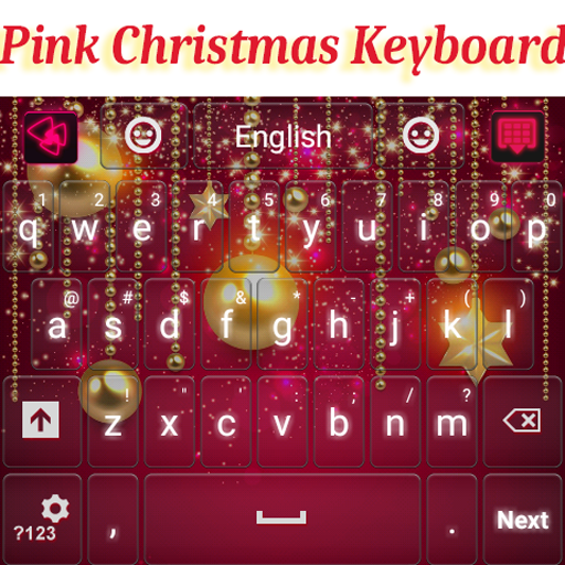 Pink Christmas Keyboard 個人化 App LOGO-APP開箱王
