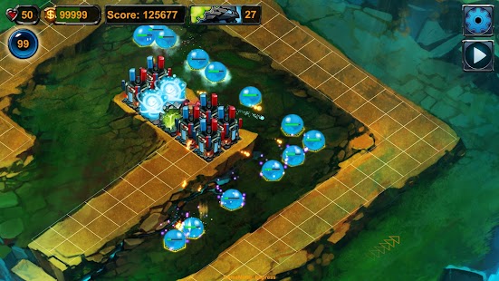  Element Tower Defense returns in this  strategy game based on elemental combinations Element TD v1.2 apk mod (Mod Life/Mana) full