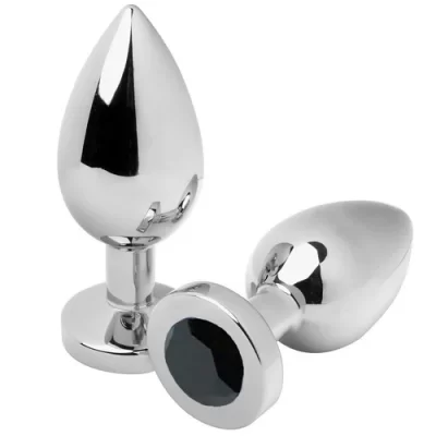 Plug anal aluminium Crystal – Coquette Accessories