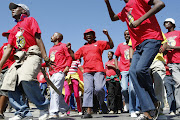 File photo of Nehawu members.