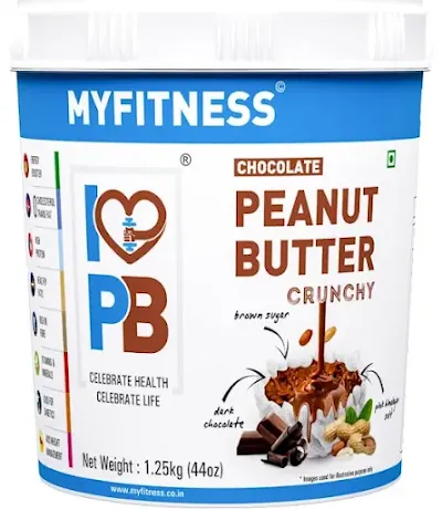 Myfitness Chocolate Peanut Butter: Crunchy - 1.25 kg