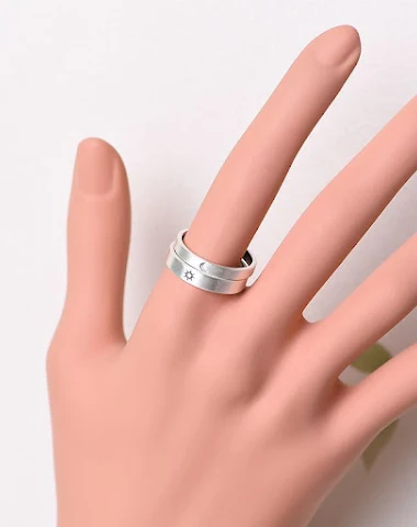 Girlfriends Style Sun Moon Silver J - 0