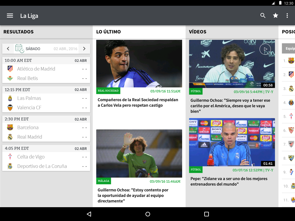 Univision Deportes: Liga MX, MLS, Fútbol En Vivo - Android Apps on ...