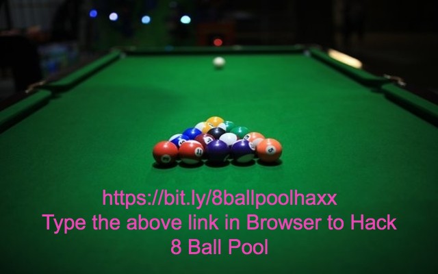 8 Ball Pool Hack (Free Cash and Coins)