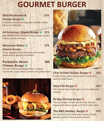 Burgo - Gourmet Burgers menu 