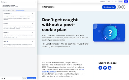 Siteimprove Content Assistant