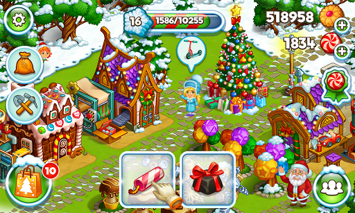 Farm Snow: Happy Christmas Story With Toys & Santa screenshots 5