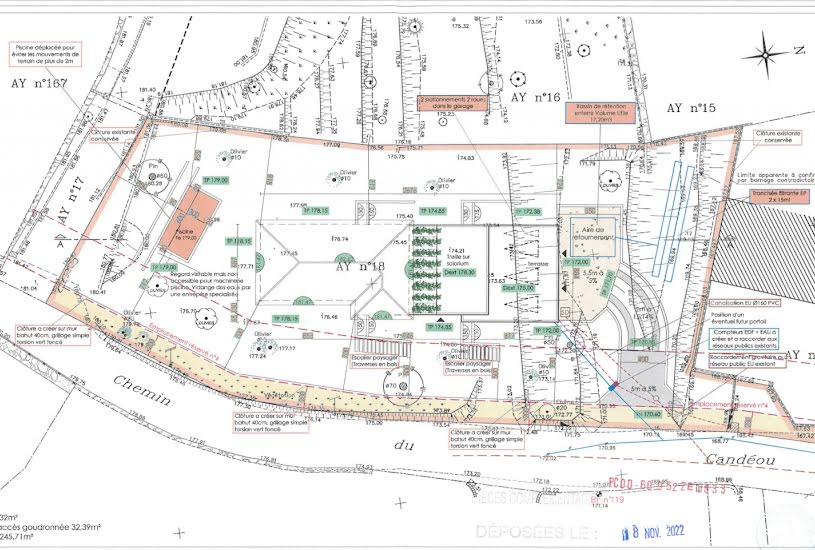  Vente Terrain à bâtir - 1 425m² à Peymeinade (06530) 