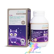 Viên Uống Vitatree Kids Strength Dha Algae Oil Plus Lutein, Hộp 60 Viên, Bổ Não Và Mắt Cho Trẻ, Nhập Khẩu Úc